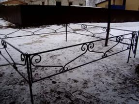 Огорожа на могилу - Фото 1