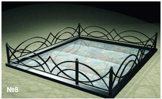 Огорожа на могилу - Фото 10