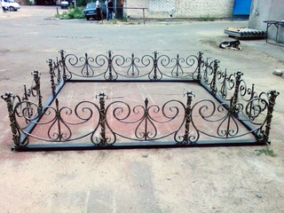 Огорожа на могилу - Фото 12