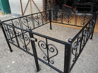 Огорожа на могилу - Фото 15