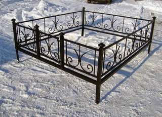 Огорожа на могилу - Фото 2