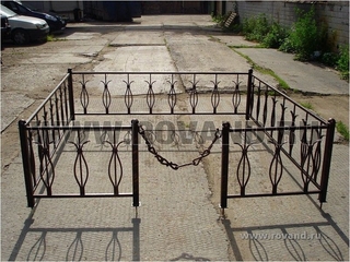 Огорожа на могилу - Фото 20