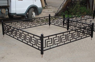 Огорожа на могилу - Фото 21